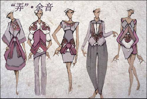 海南黎苗风情服饰全国设计新人邀请赛初评 传承与创新的时尚碰撞